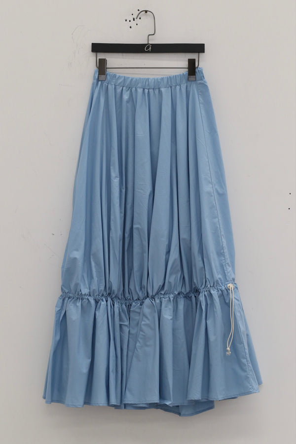 BASERANGE LUCE skirt SKLUC-PO-WI23 blue